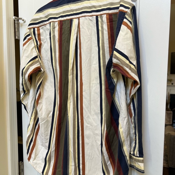 Vintage Striped Tommy Hilfiger Button Up - Picture 5 of 6